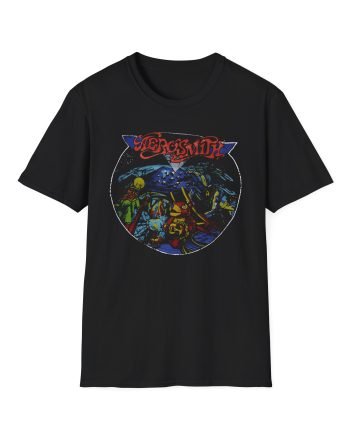 A Madeworn Toys in Attic Space Unisex Softstyle T-Shirt