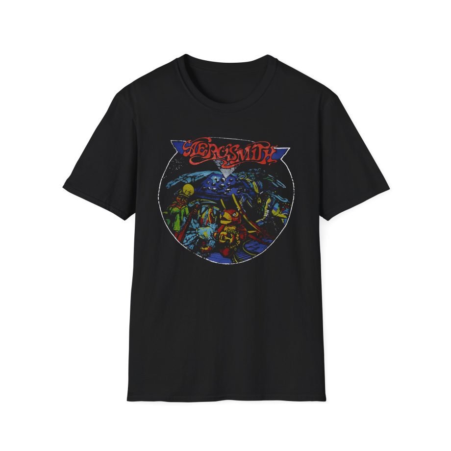 A Madeworn Toys in Attic Space Unisex Softstyle T-Shirt