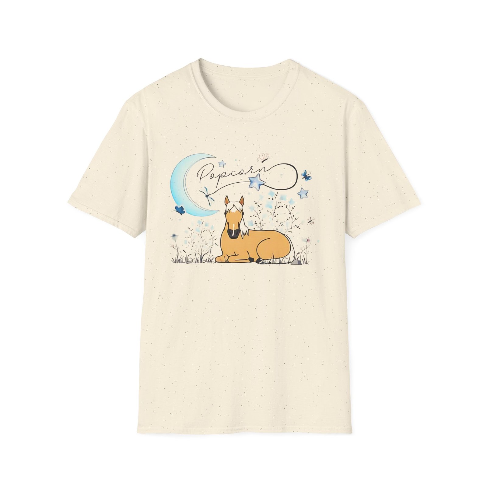 Harlow and Popcorn Unisex Softstyle T-Shirt