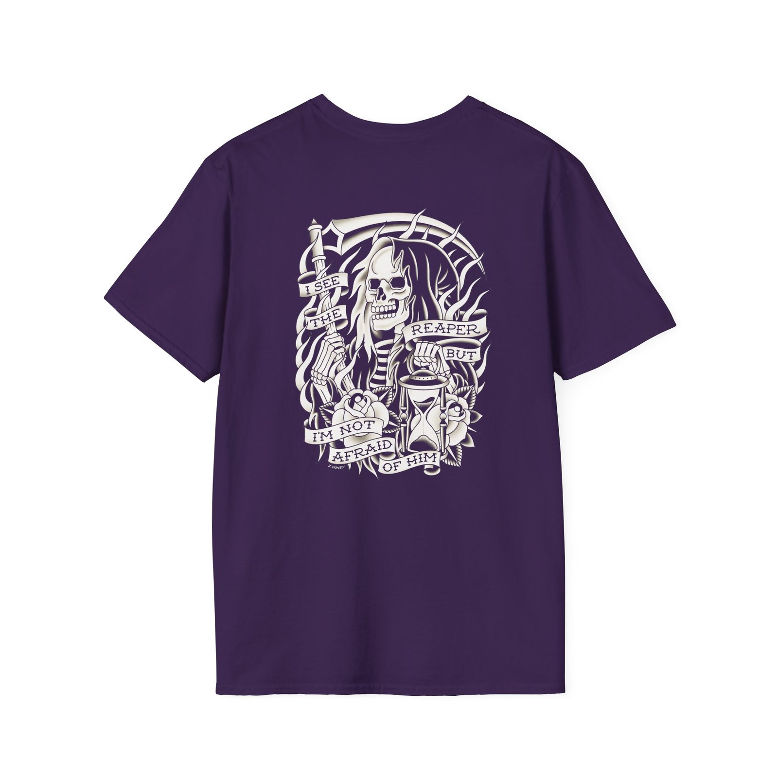 The Ghost Inside Skull Reaper Unisex Softstyle T-Shirt