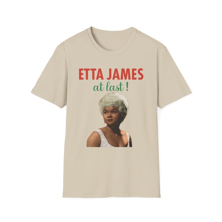 Etta James at Last Unisex Softstyle T-Shirt
