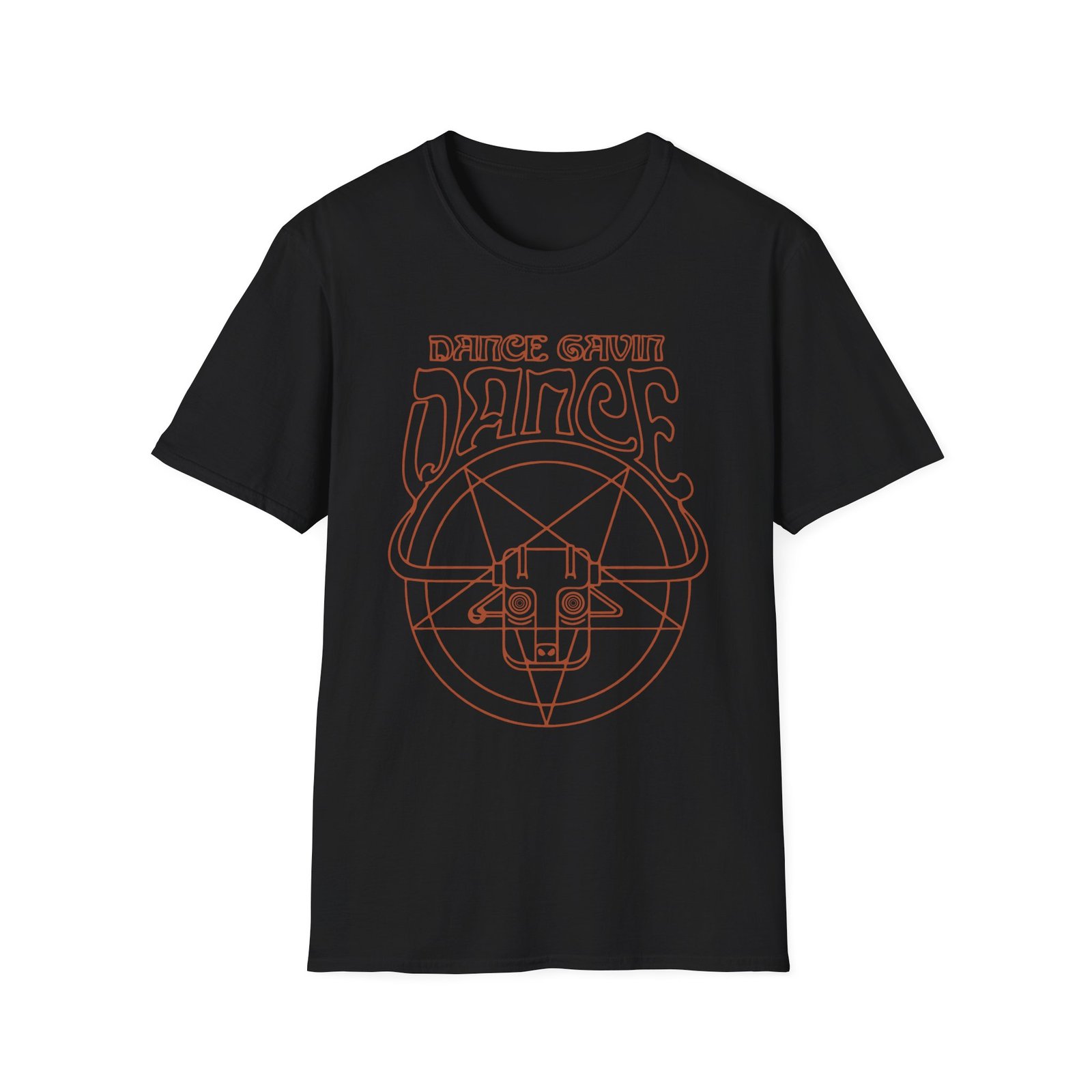 Dance Gavin Dance Pentagram Unisex Softstyle T-Shirt
