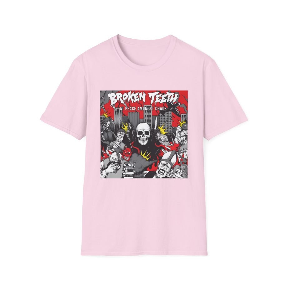 Broken Teeth at Peace Amongst Chaos Unisex Softstyle T-Shirt