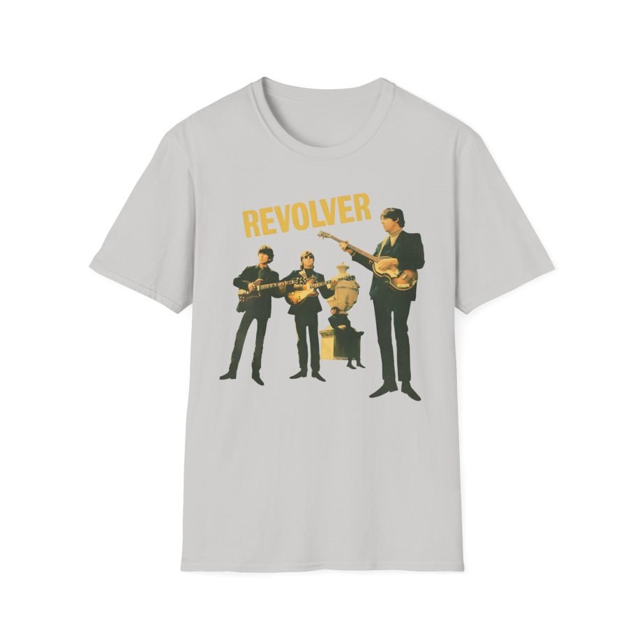 The Beatles Revolver Band Photo Unisex Softstyle T-Shirt