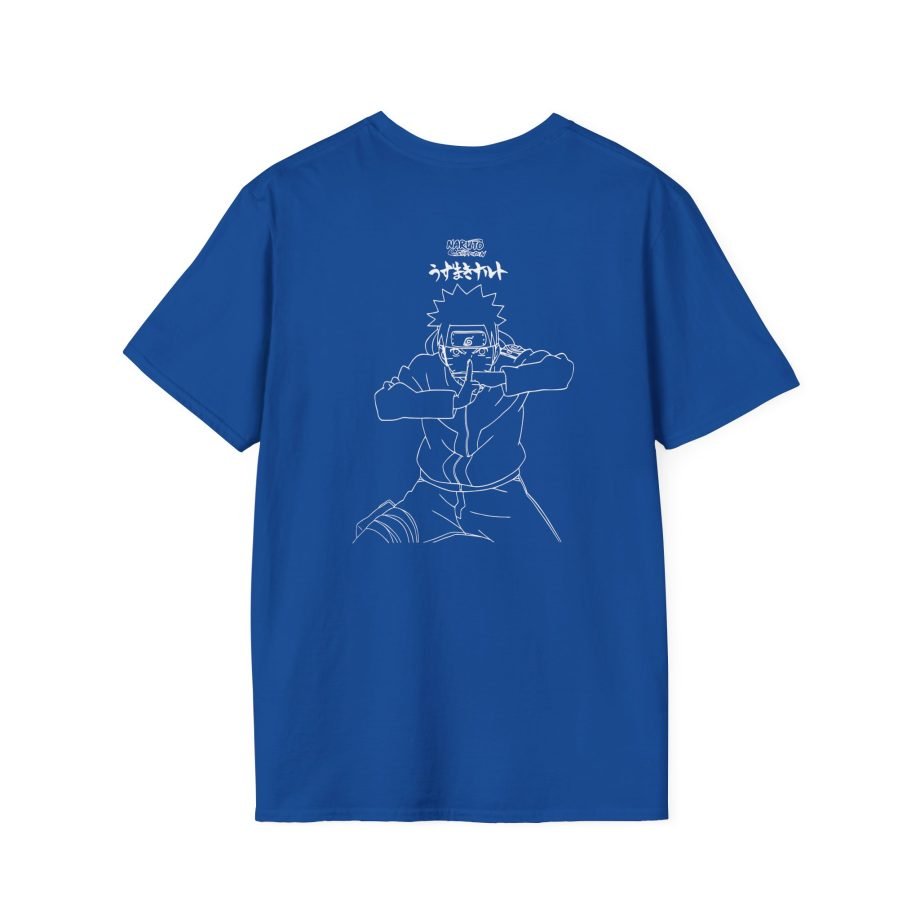 Naruto Line Art Unisex Softstyle T-Shirt