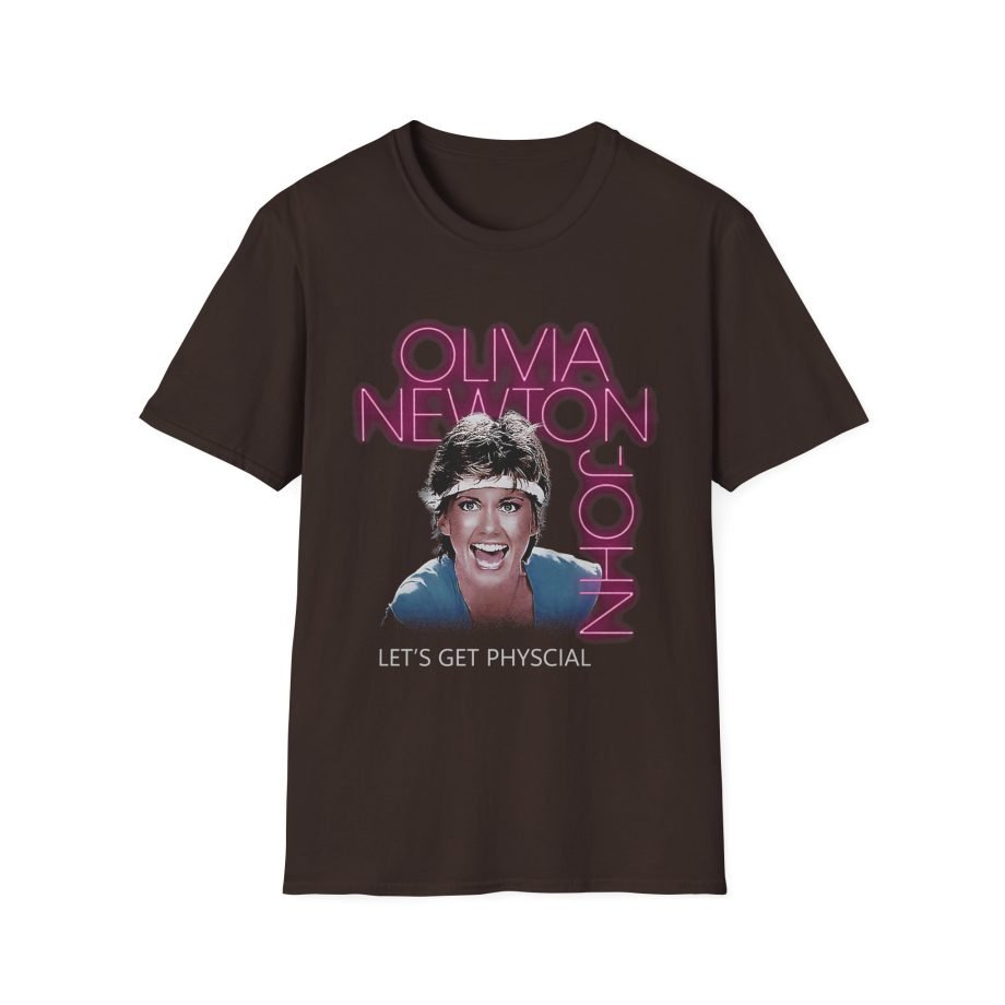 Olivia Newton John Neon Nights Unisex Softstyle T-Shirt