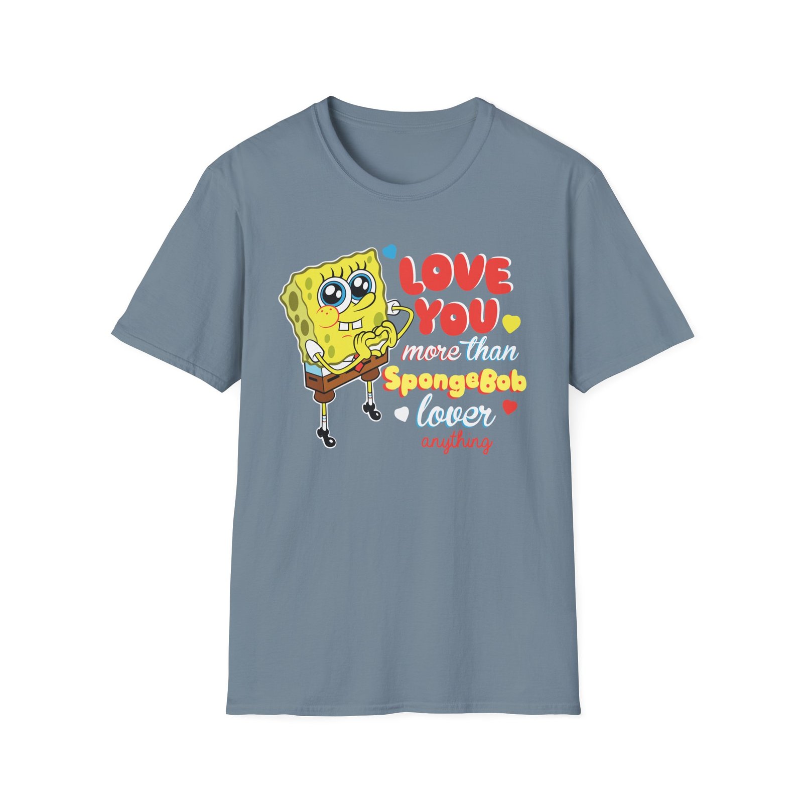 Spongebob Valentine's Day Unisex Softstyle T-Shirt