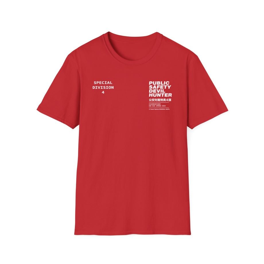 Chainsaw Man X Dim Mak Public Safety Unisex Softstyle T-Shirt