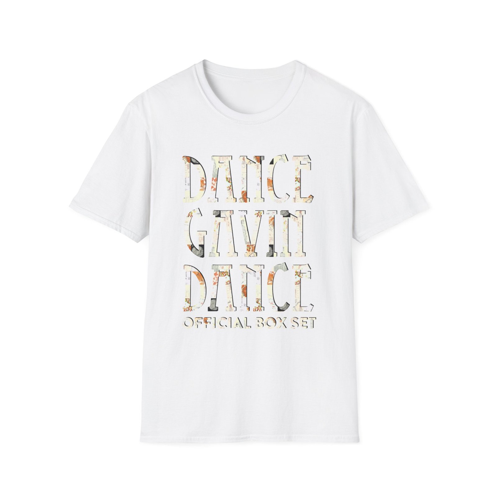 Dance Gavin Dance Logo Unisex Softstyle T-Shirt