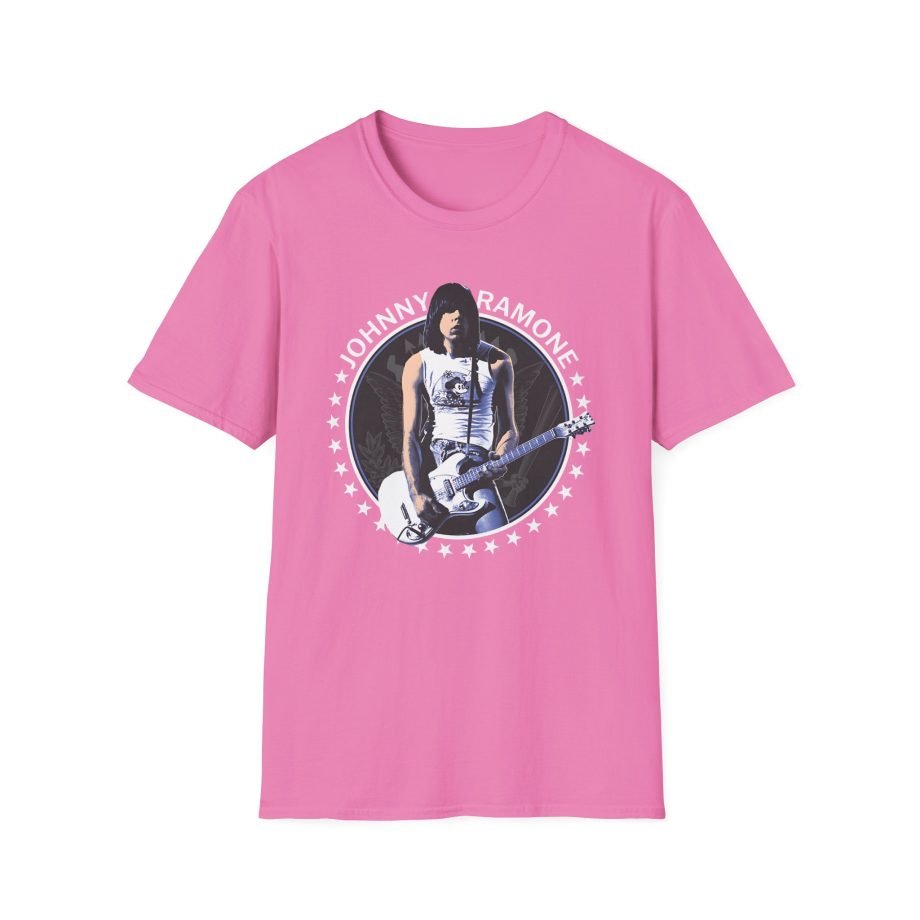 Johnny Ramone Seal Unisex Softstyle T-Shirt