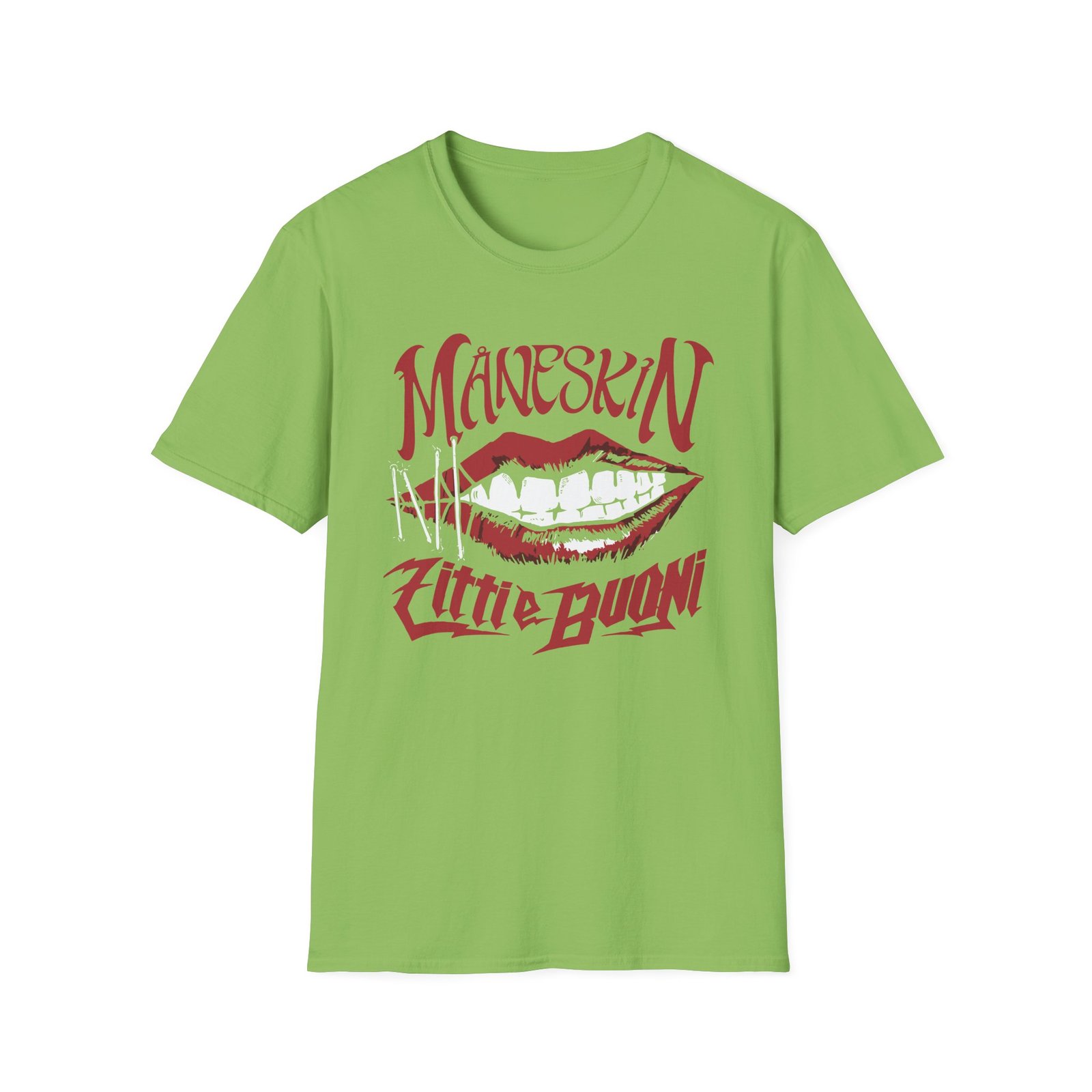 Maneskin Logo Unisex Softstyle T-Shirt