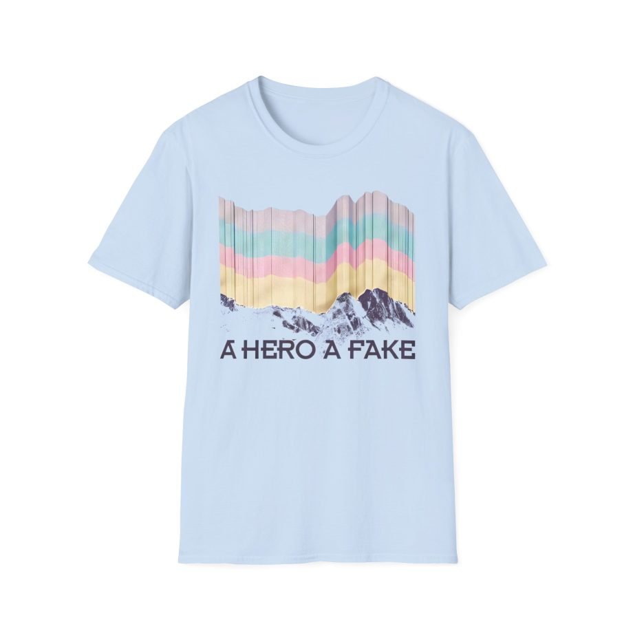 A Hero a Fake Unisex Softstyle T-Shirt