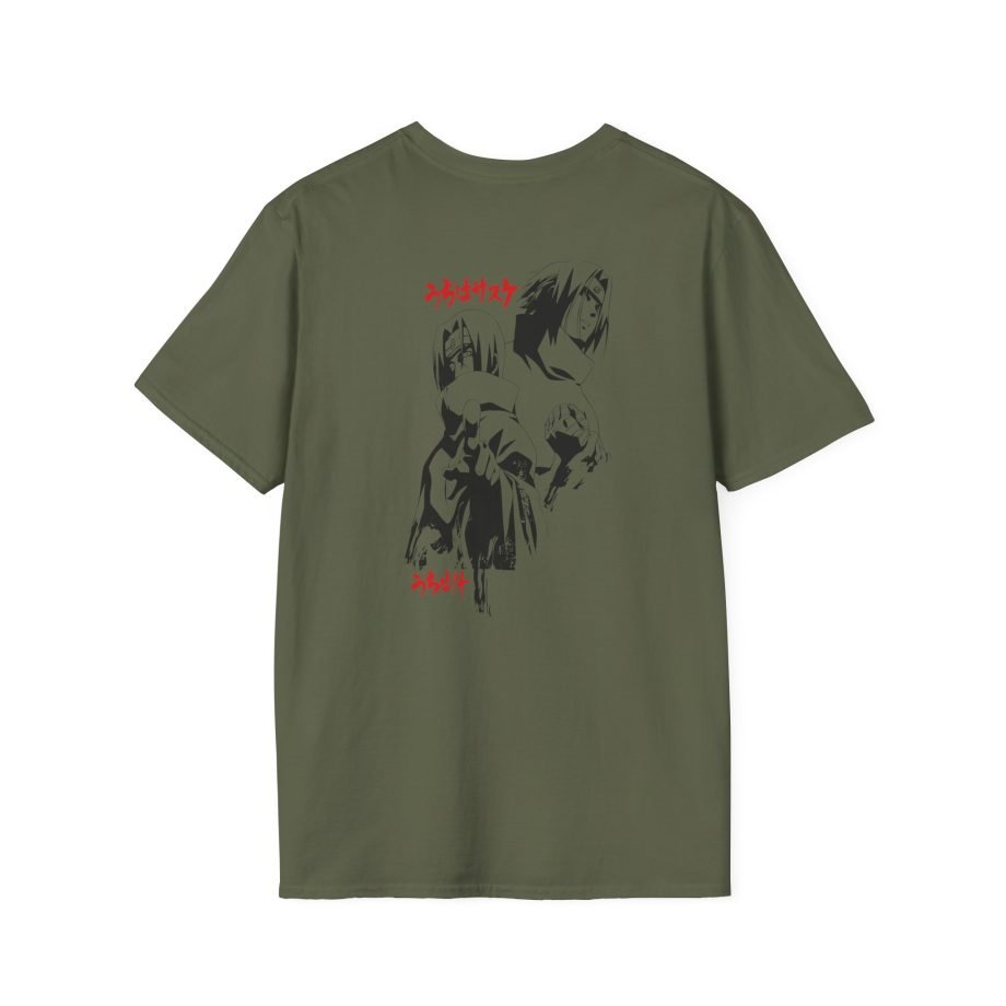 Naruto Sasuke & Itachi Unisex Softstyle T-Shirt