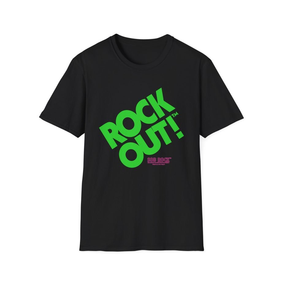 John Mayer Rock Out Unisex Softstyle T-Shirt