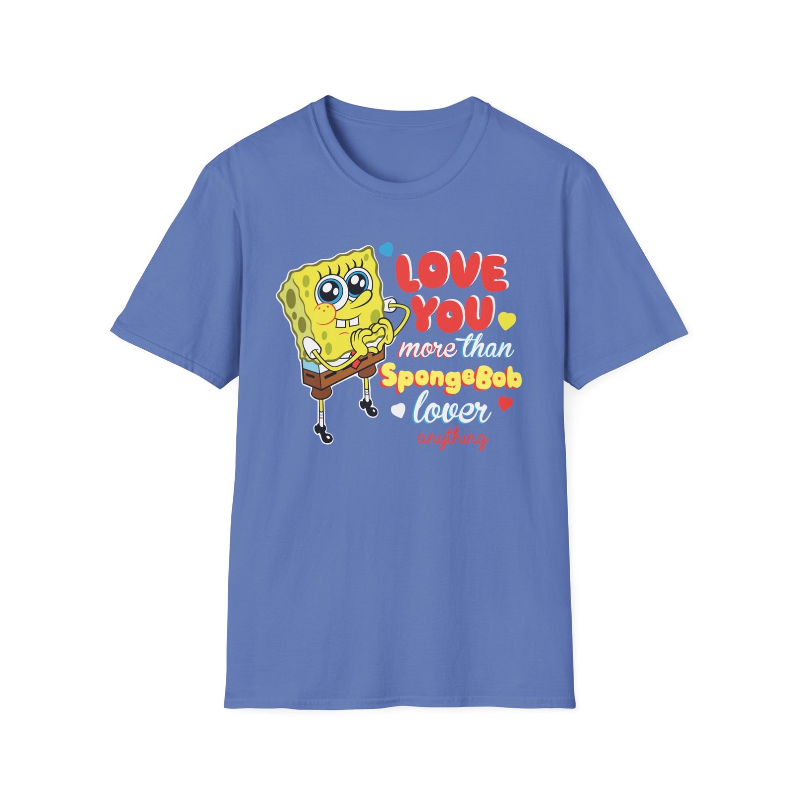 Spongebob Valentine's Day Unisex Softstyle T-Shirt