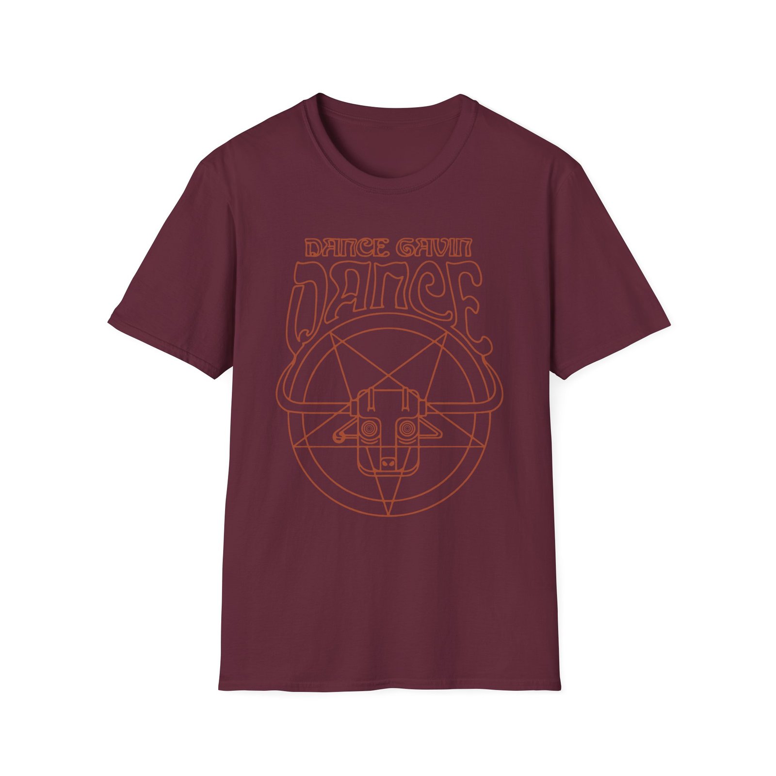 Dance Gavin Dance Pentagram Unisex Softstyle T-Shirt