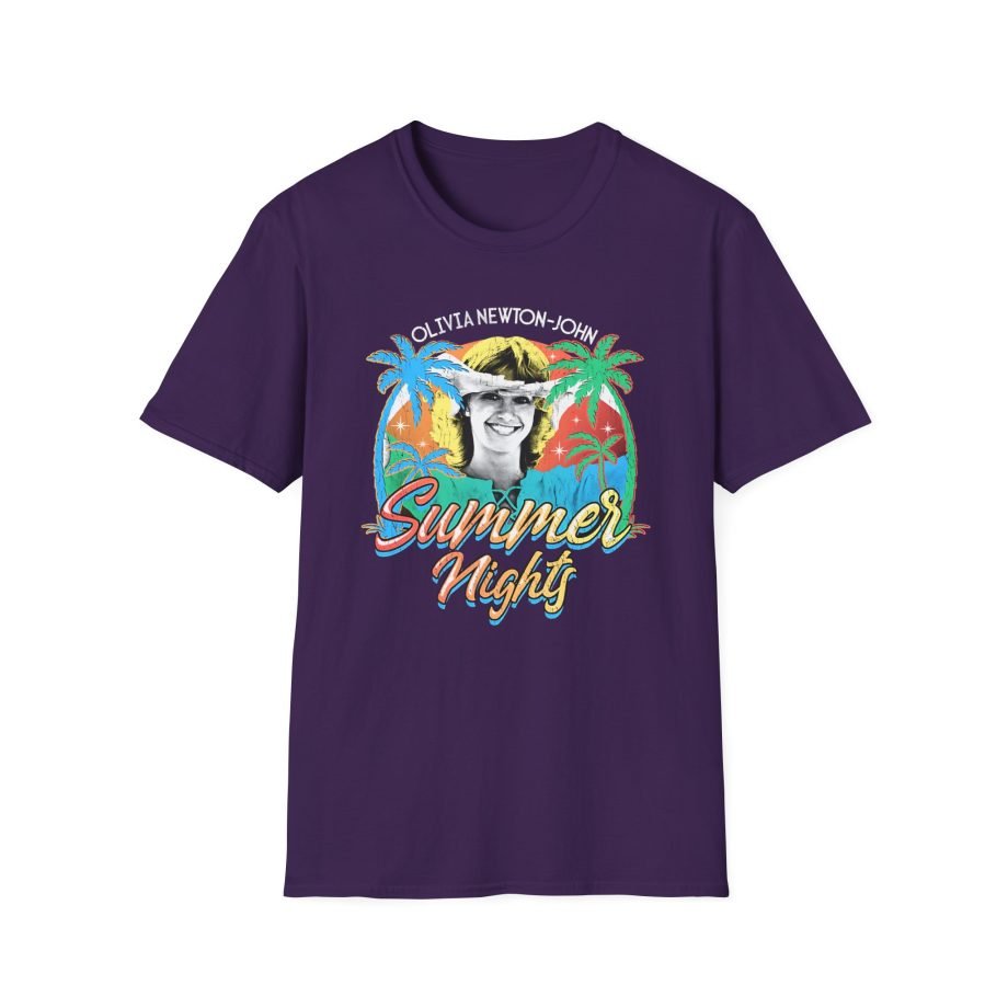 Olivia Newton John Summer Nights Unisex Softstyle T-Shirt