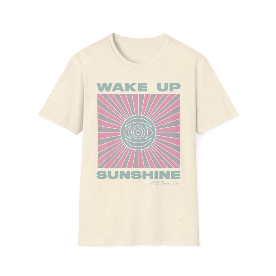 All Time Low Wake Up Sunshine Rays Unisex Softstyle T-Shirt