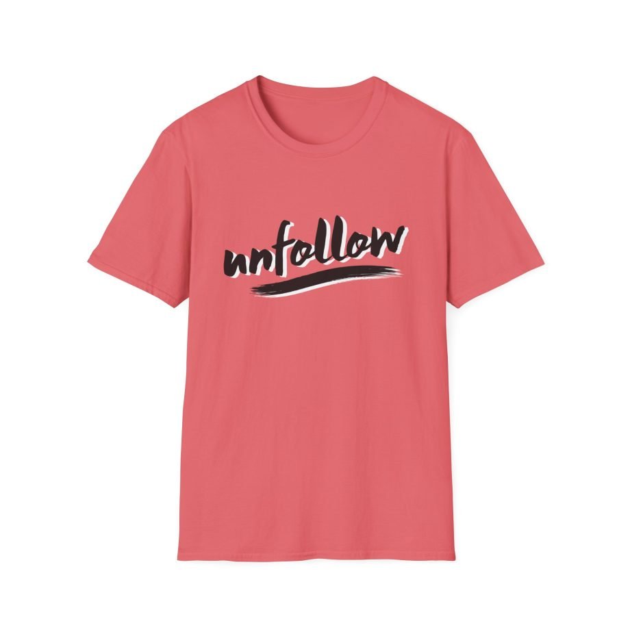 Shubble Unfollow Unisex Softstyle T-Shirt