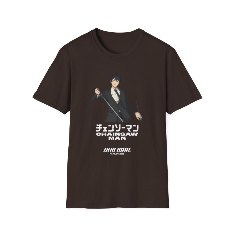 Chainsaw Man X Dim Mak Aki Unisex Softstyle T-Shirt