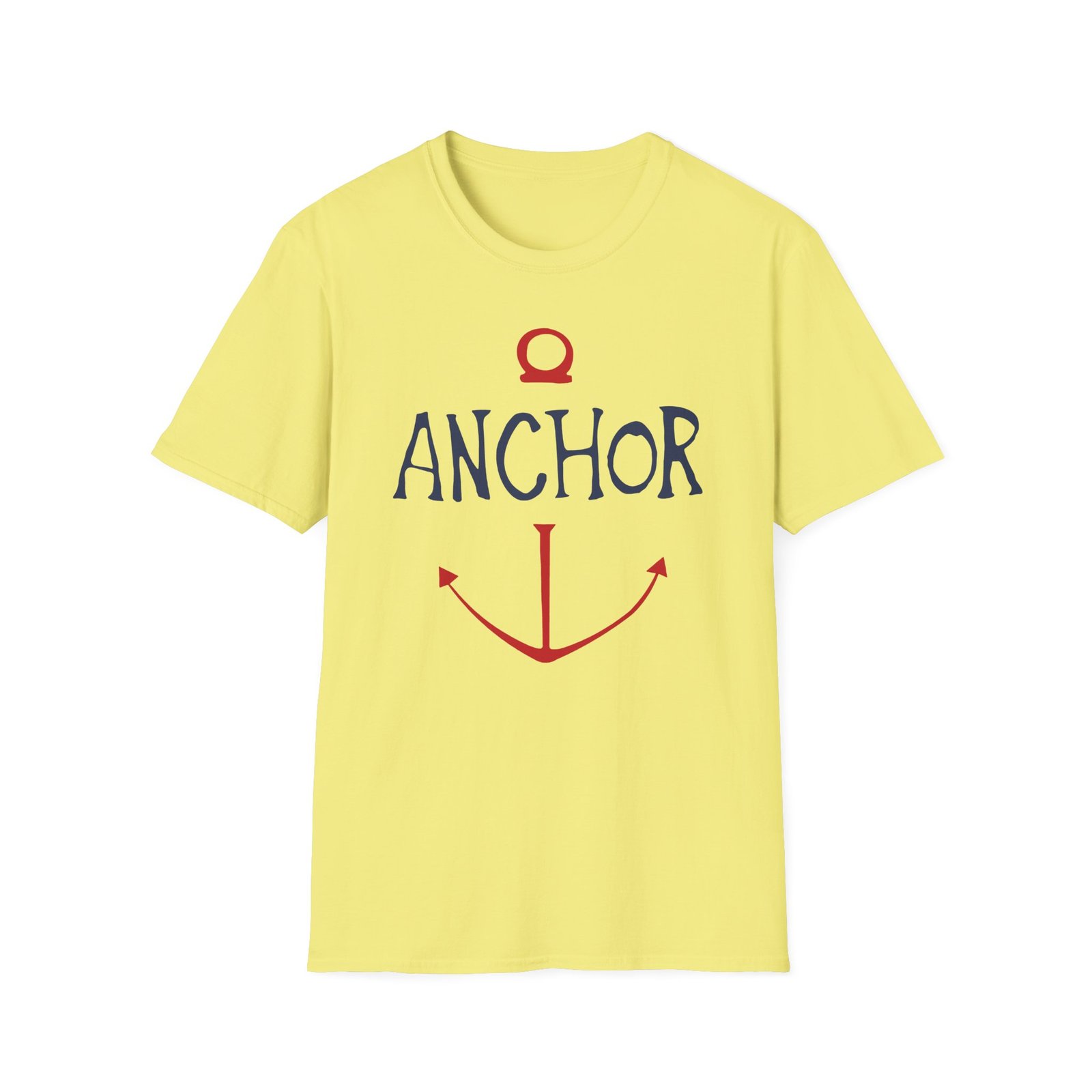 One Piece Anchor Unisex Softstyle T-Shirt