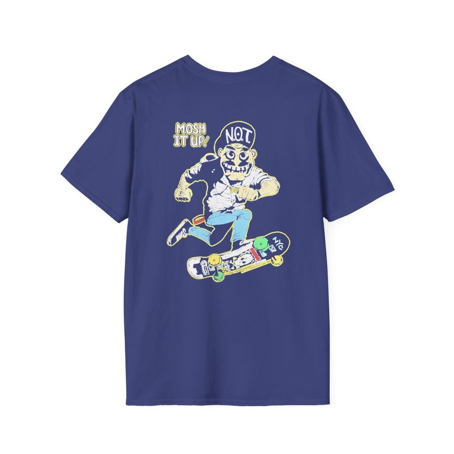 Anthrax Mosh It Up Skater Unisex Softstyle T-Shirt