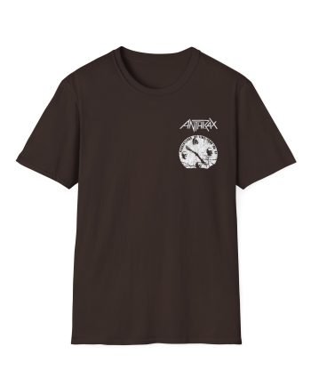 Anthrax Broken Clock Unisex Softstyle T-Shirt