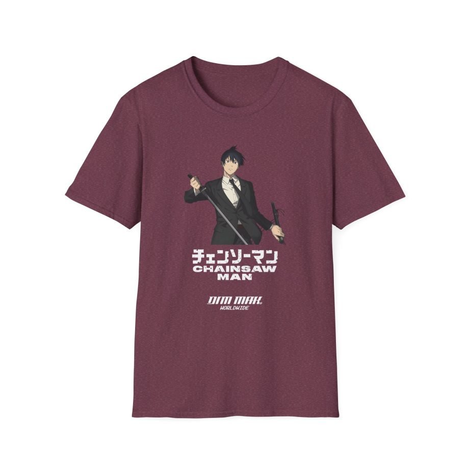 Chainsaw Man X Dim Mak Aki Unisex Softstyle T-Shirt