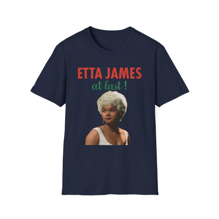 Etta James at Last Unisex Softstyle T-Shirt