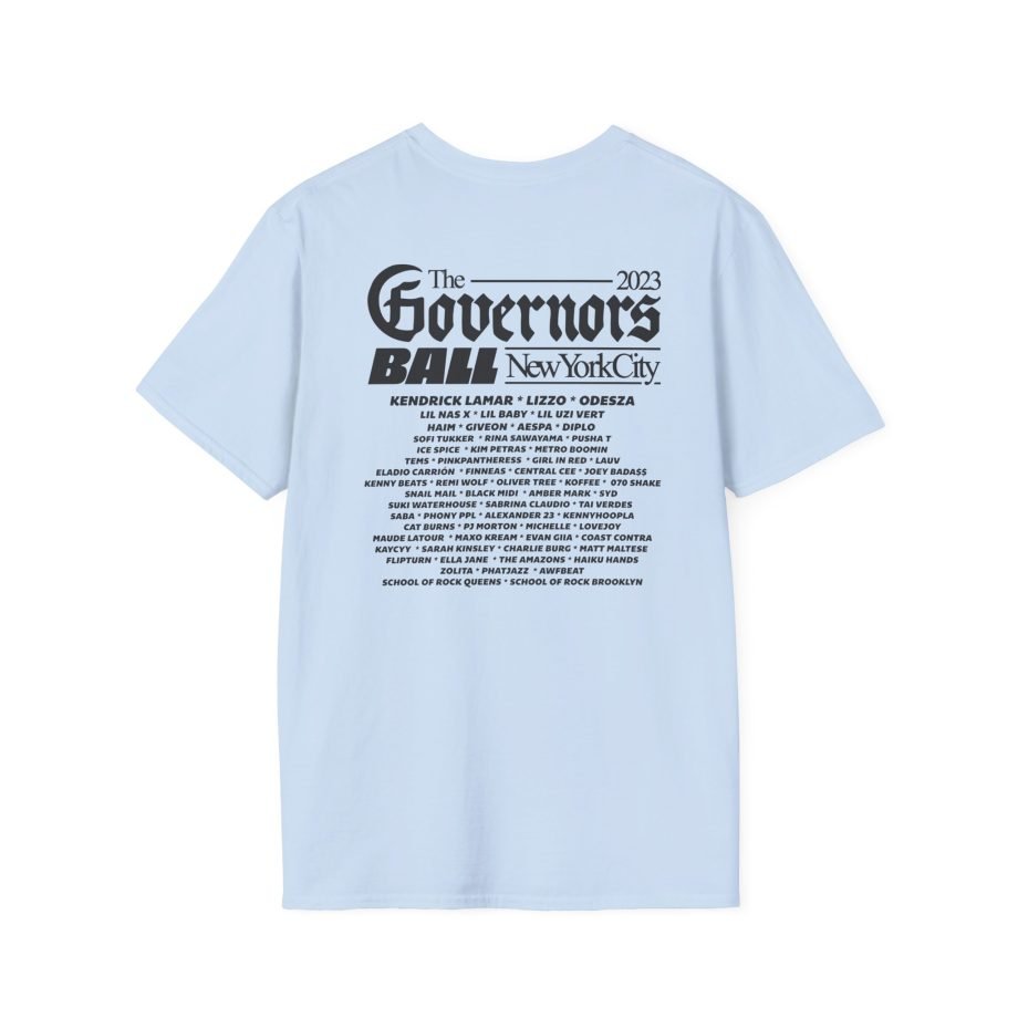 Gov Ball Liberty Skull Unisex Softstyle T-Shirt