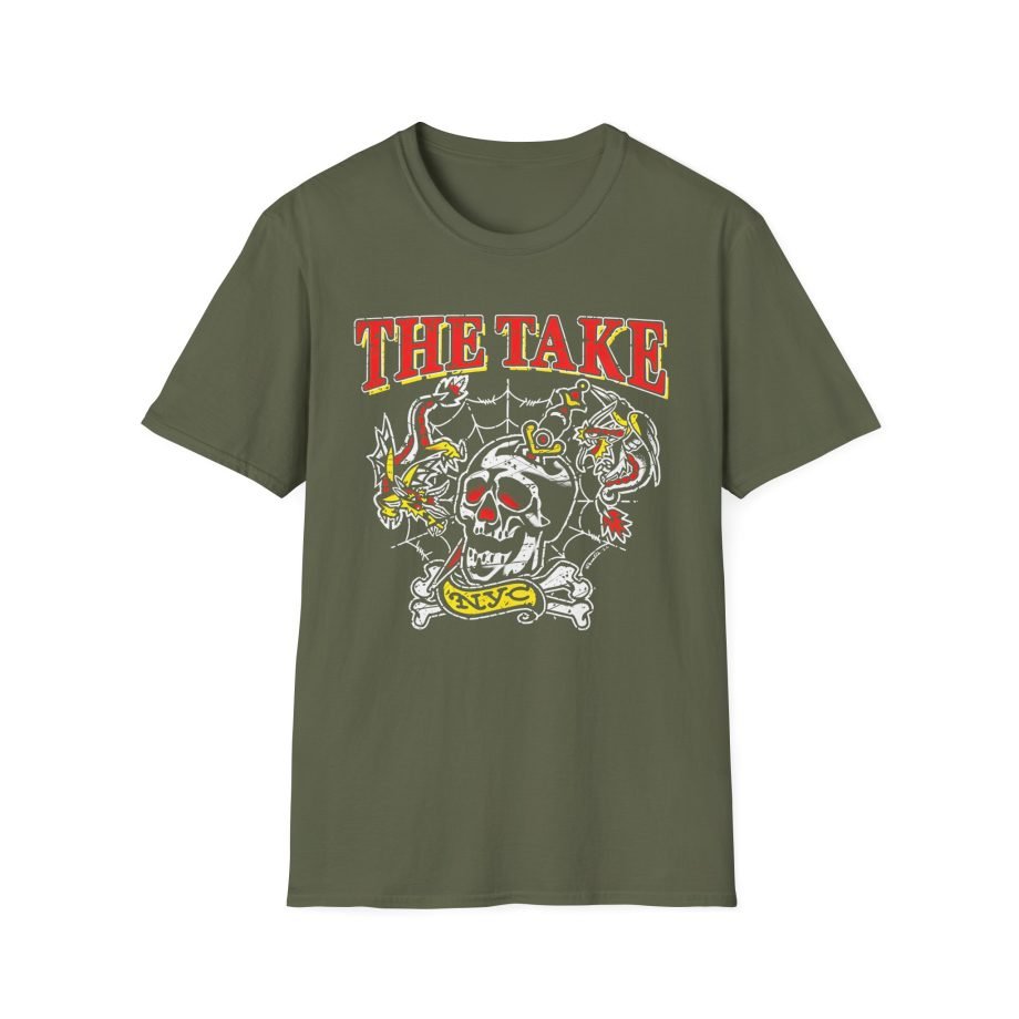 The Take Skull N Dragons Unisex Softstyle T-Shirt