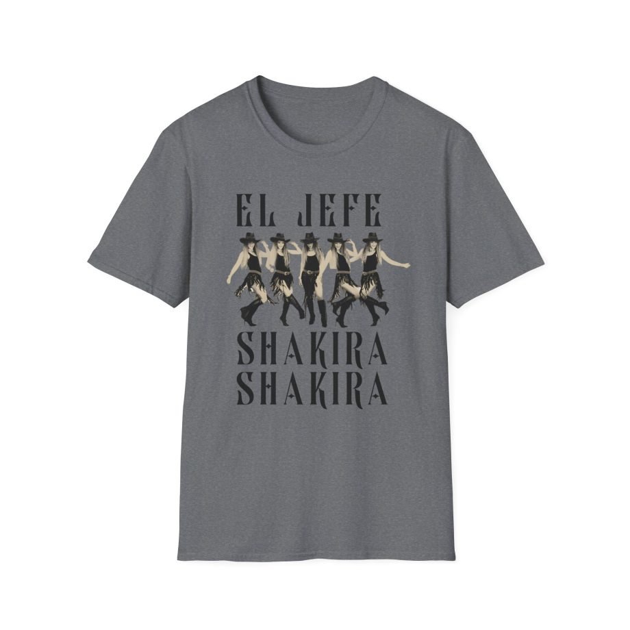 Shakira El Jefe Dancer Unisex Softstyle T-Shirt