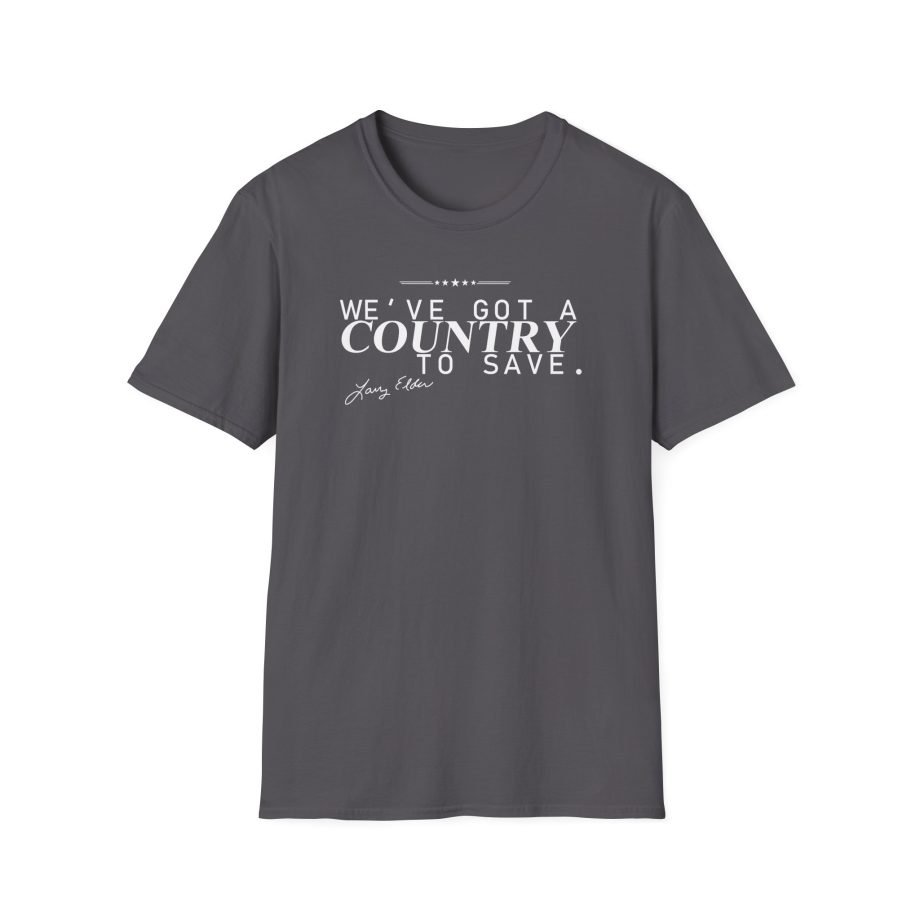 Larry Elder Our Country unisex softstyle t-shirt