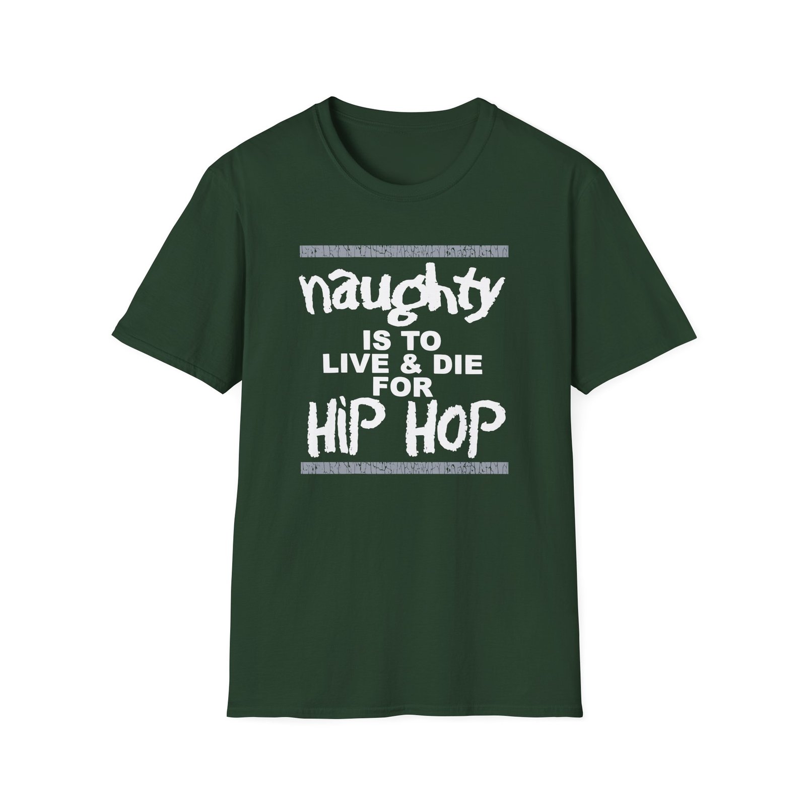 Naughty by Nature Hip Hop Hooray Unisex Softstyle T-Shirt