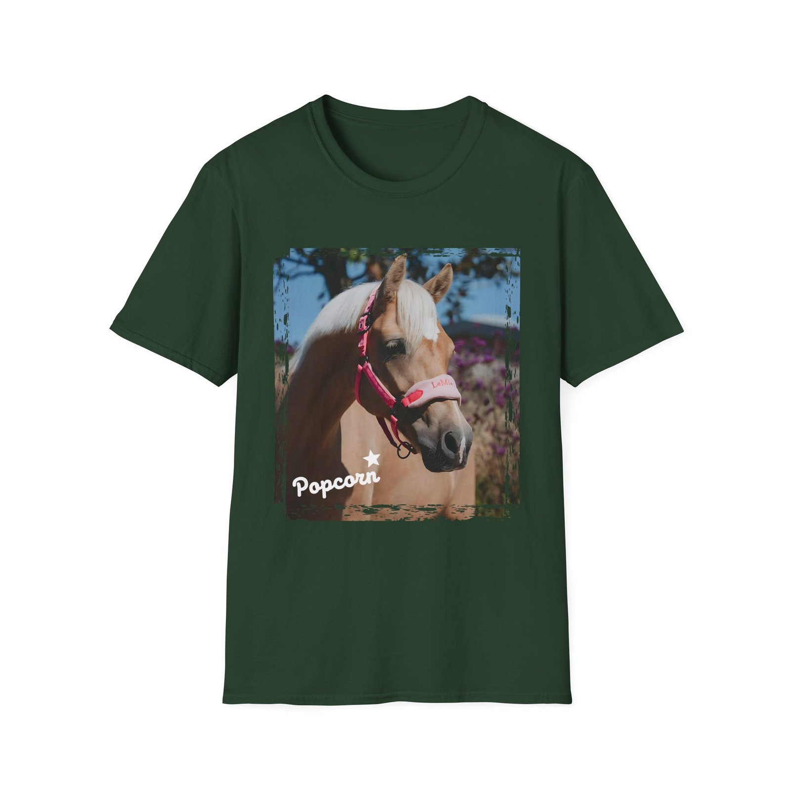 Harlow and Popcorn Unisex Softstyle T-Shirt