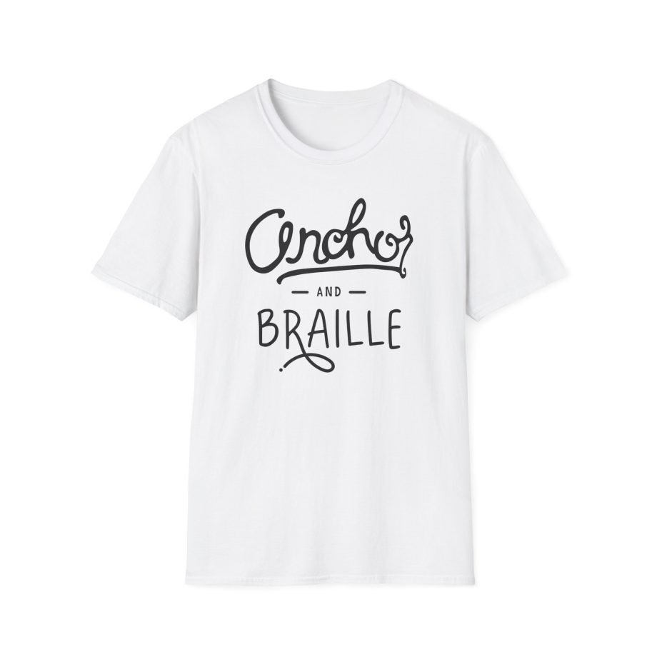 Anchor and Braille Unisex Softstyle T-Shirt