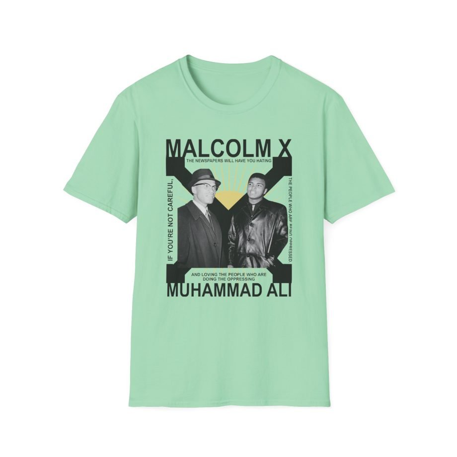 Malcolm X & Ali Unisex Softstyle T-Shirt