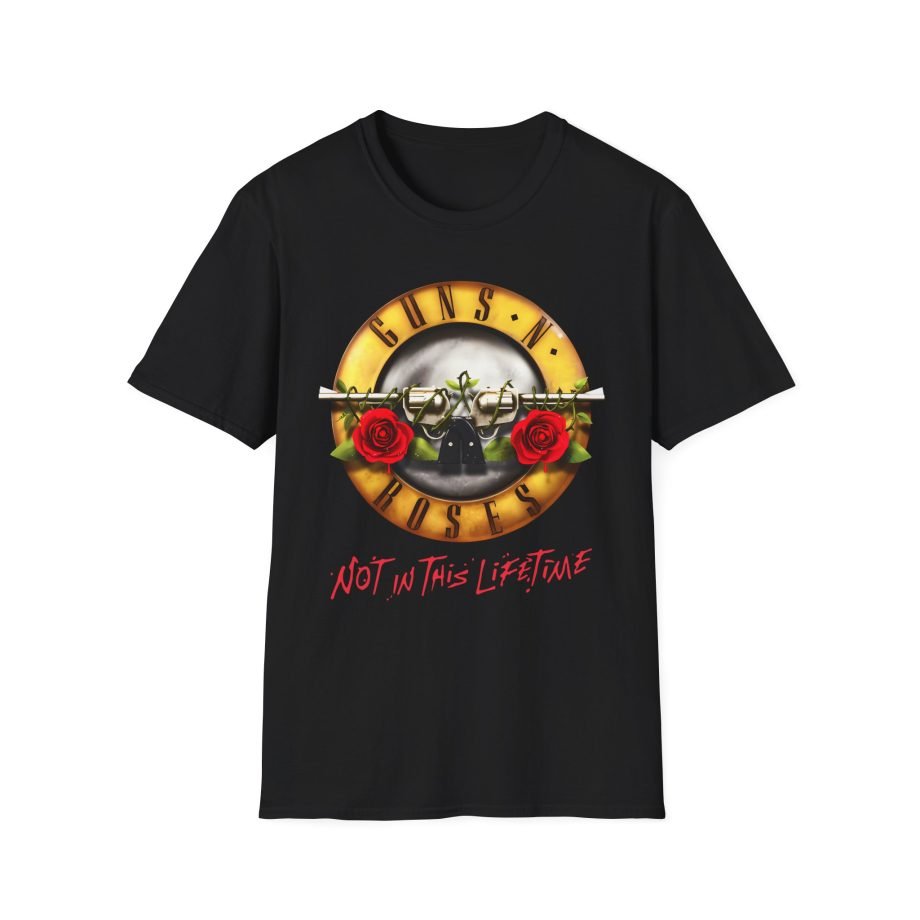 Guns N Roses Bullet Seal Tour Unisex Softstyle T-Shirt