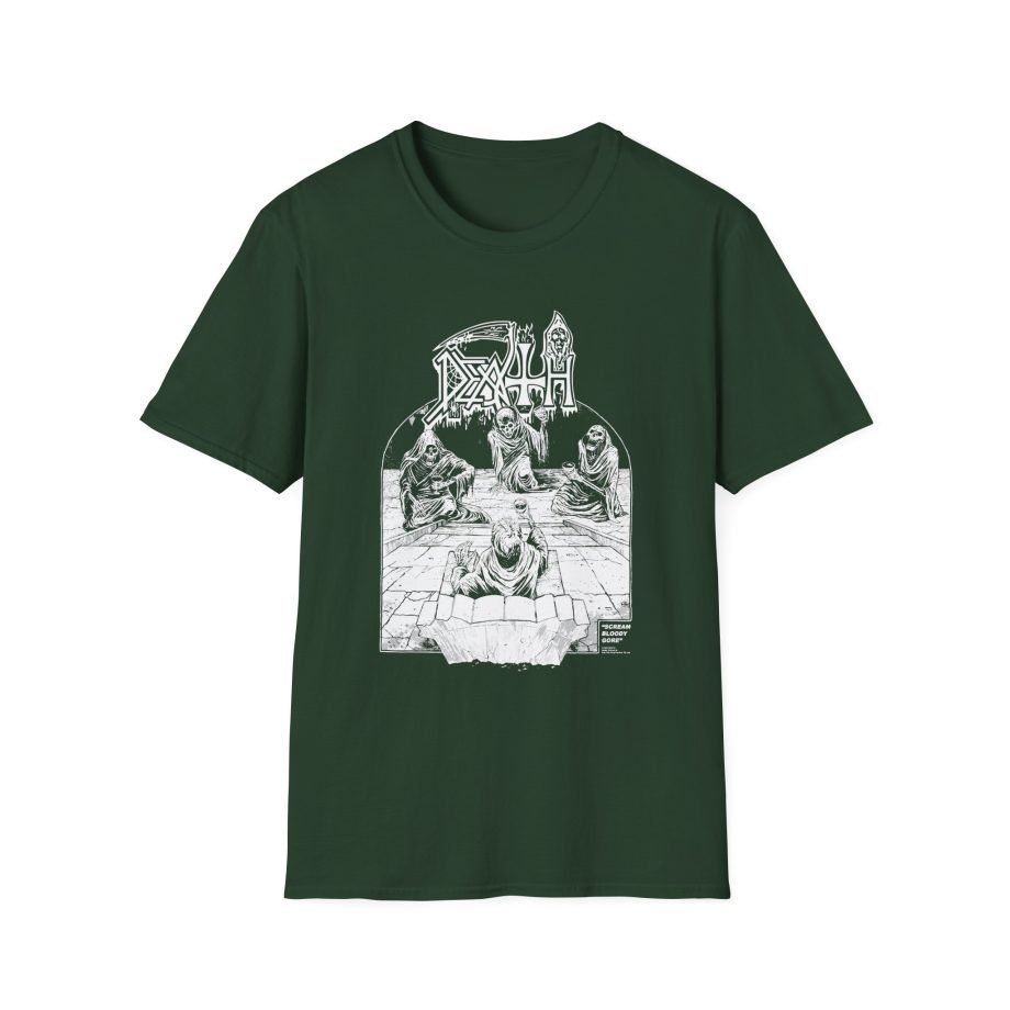 Death Scream Bloody Gore Unisex Softstyle T-Shirt