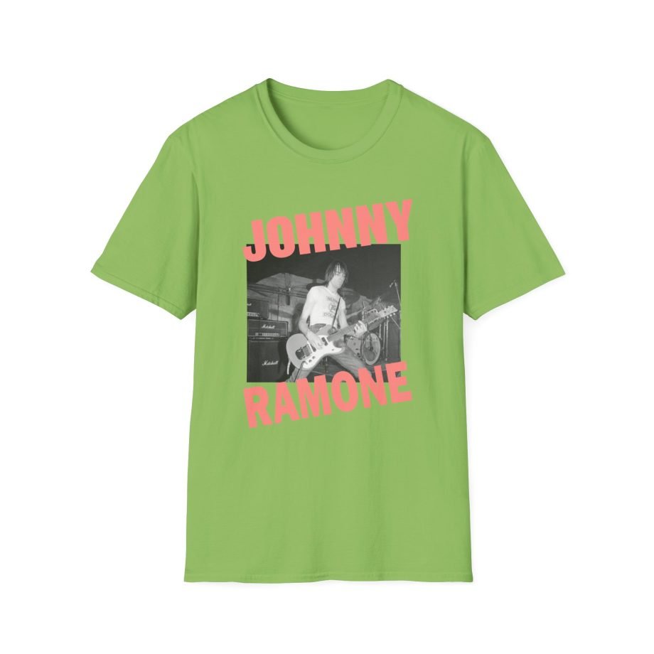Johnny Ramone Riff Unisex Softstyle T-Shirt