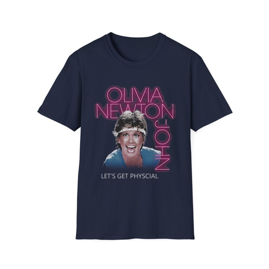 Olivia Newton John Neon Nights Unisex Softstyle T-Shirt