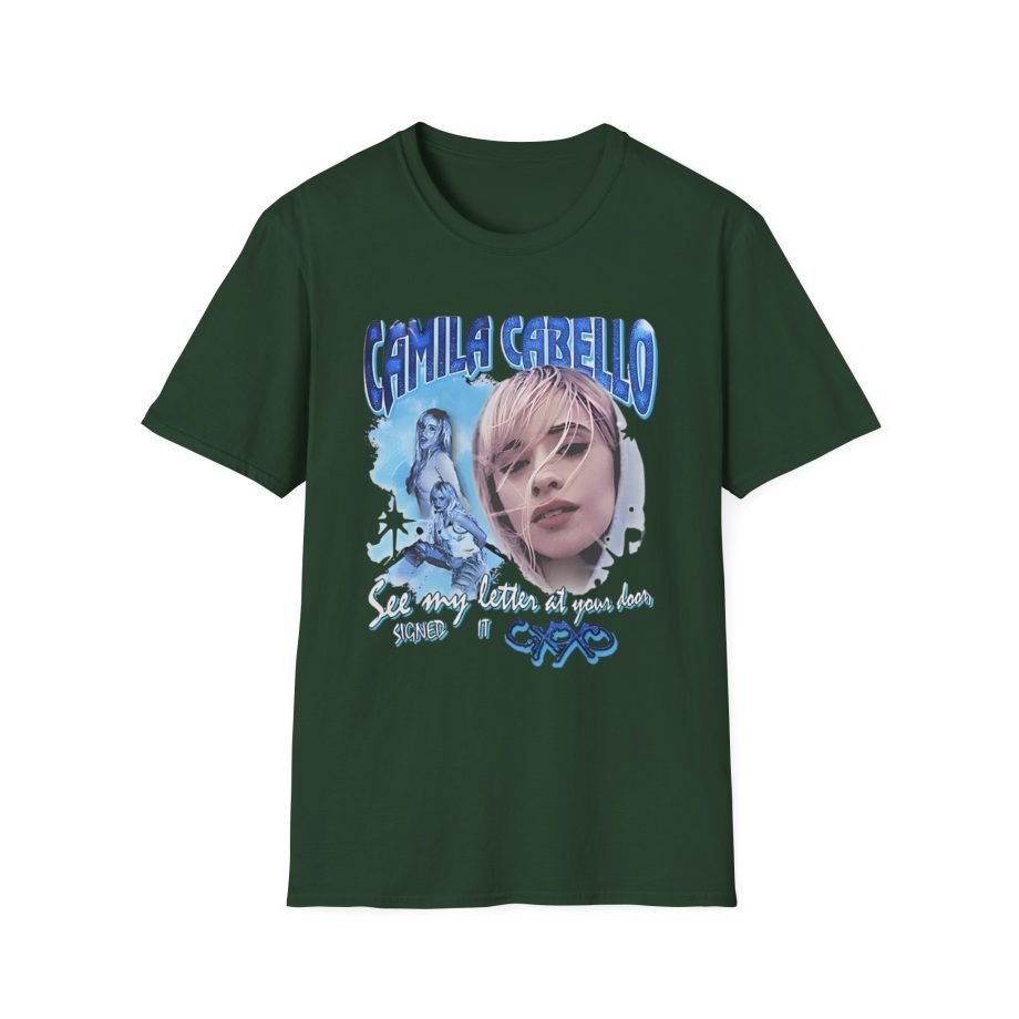 Camila Cabello Signed It C,xoxo Unisex Softstyle T-Shirt