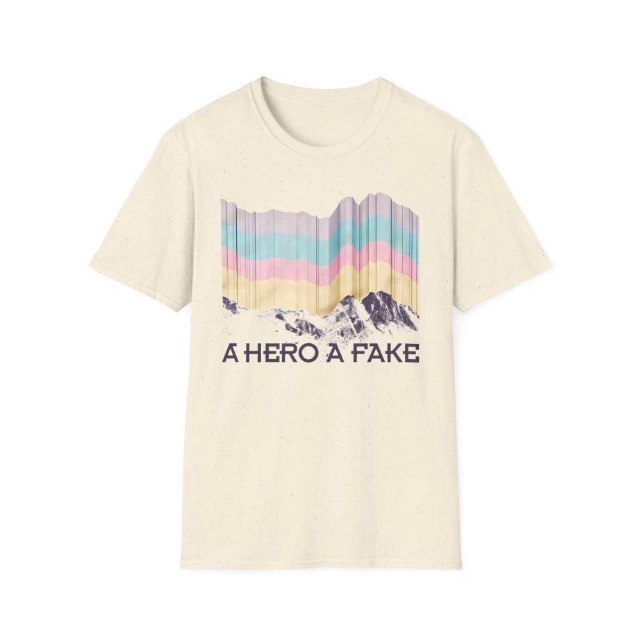 A Hero a Fake Unisex Softstyle T-Shirt
