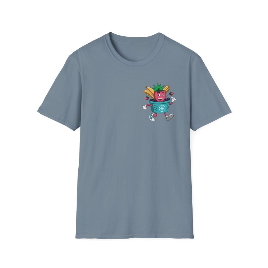 Acai Bowl Mascot Unisex Softstyle T-Shirt