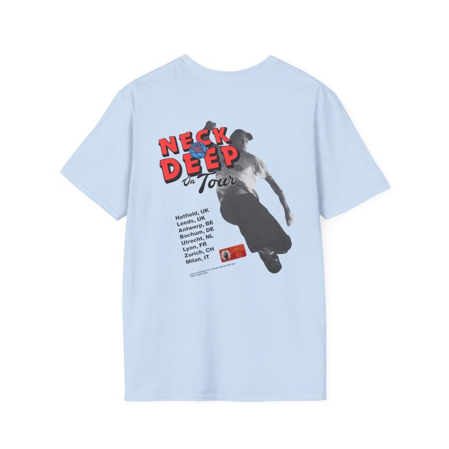 Neck Deep Slam Dunk 25 Tour Unisex Softstyle T-Shirt
