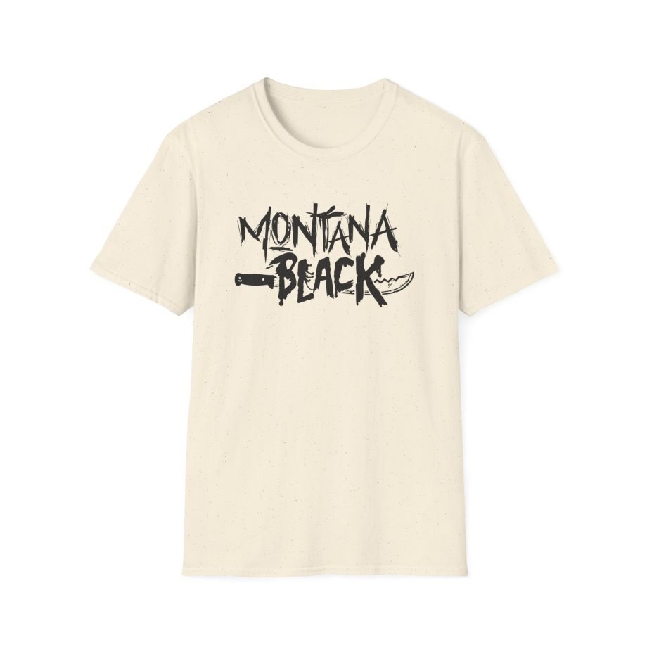 Montana Black Unisex Softstyle T-Shirt