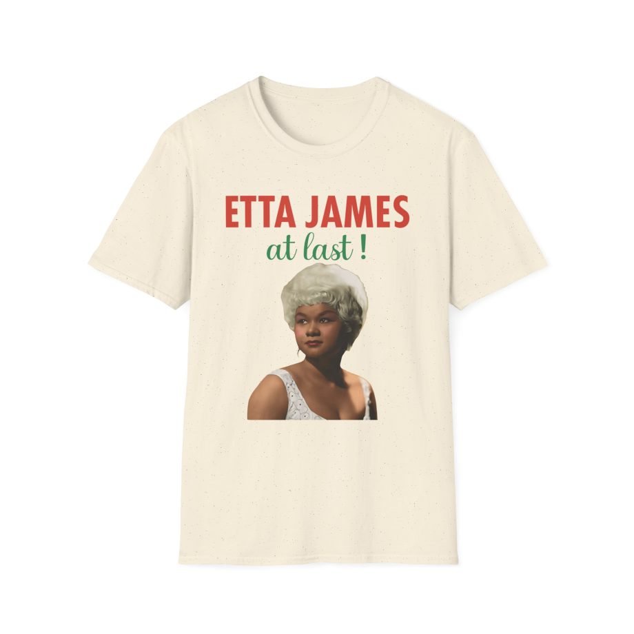 Etta James at Last Unisex Softstyle T-Shirt