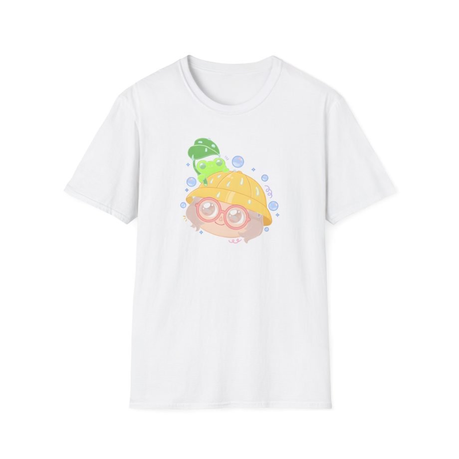 Froggy Crossing Rainy Unisex Softstyle T-Shirt