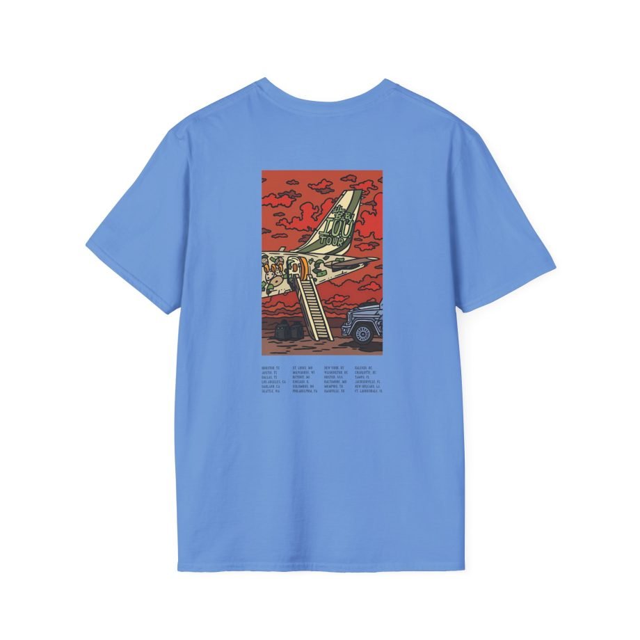 Lil Baby Iou Tour Flying Unisex Softstyle T-Shirt
