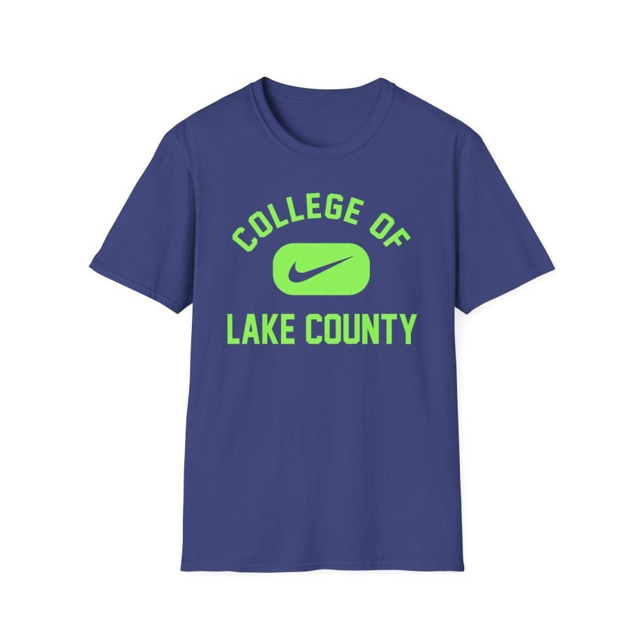 College Lake County Nike Lancers Unisex Softstyle T-Shirt